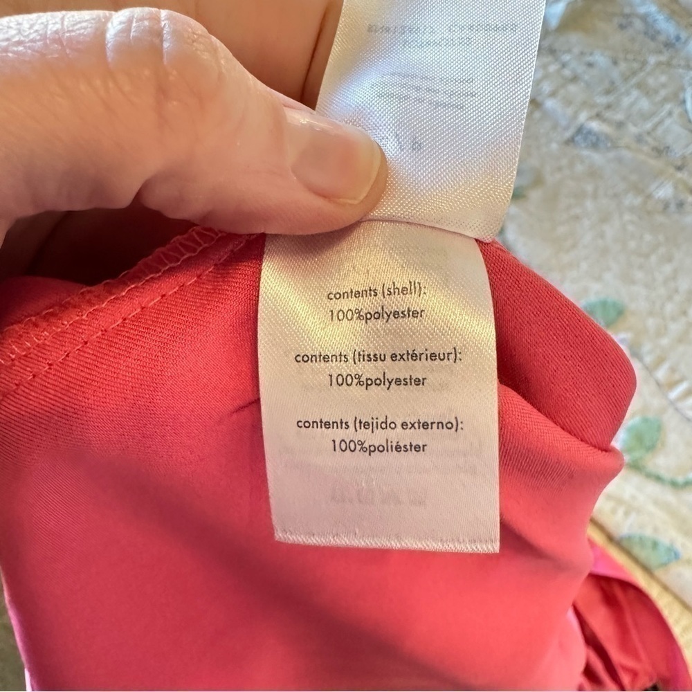 NWT WeWoreWhat cut out midi skirt in hot pink satin women’s size small - Picture 9 of 10